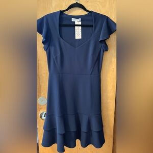 Nannette Lepore Navy Blue Dress